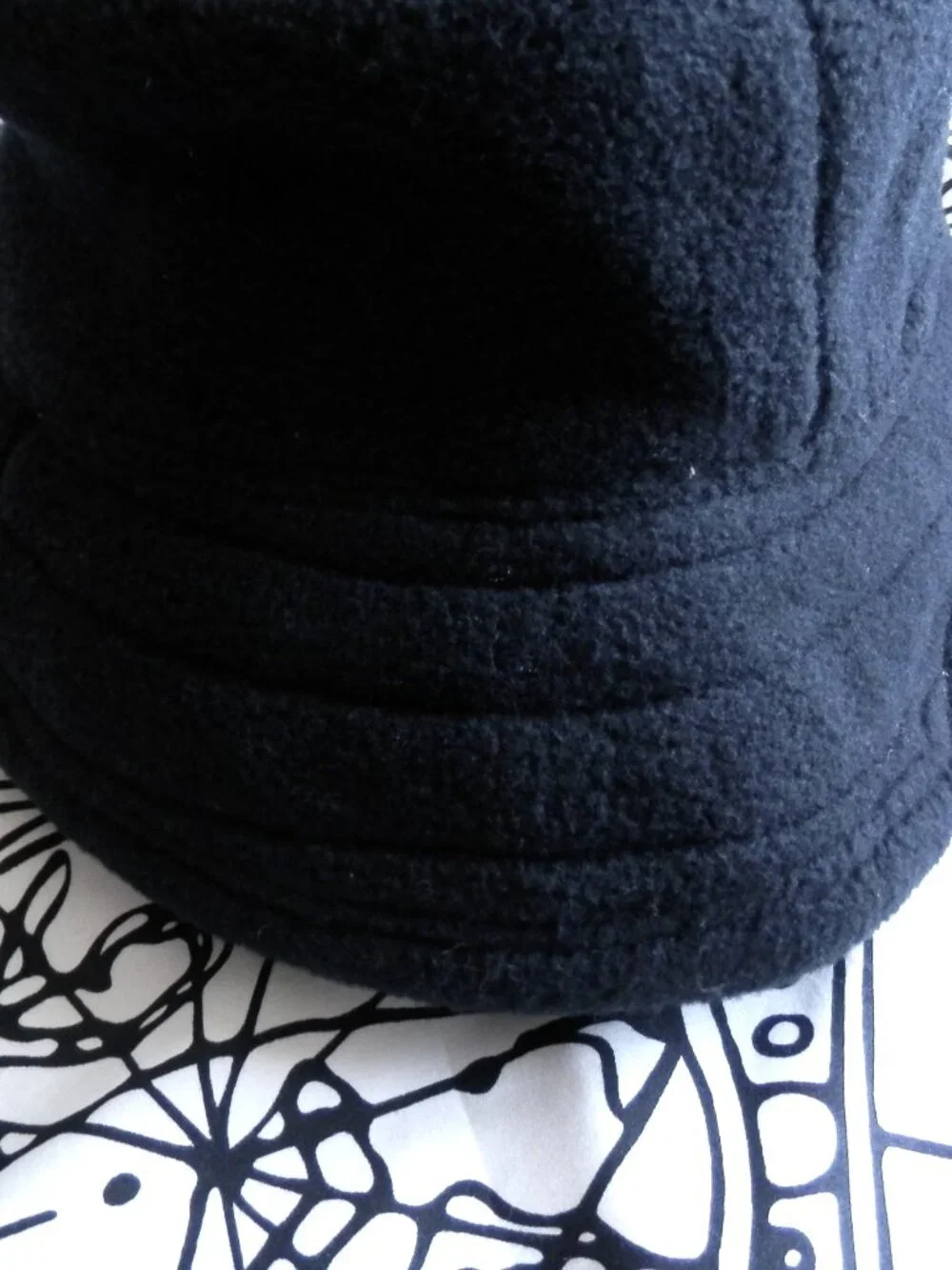 New York Hat & Cap Company Vintage Black Fleece Bucket Hat